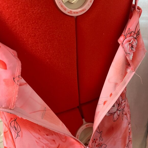 Homemade Summer Pink Dress - Picture 5 of 7